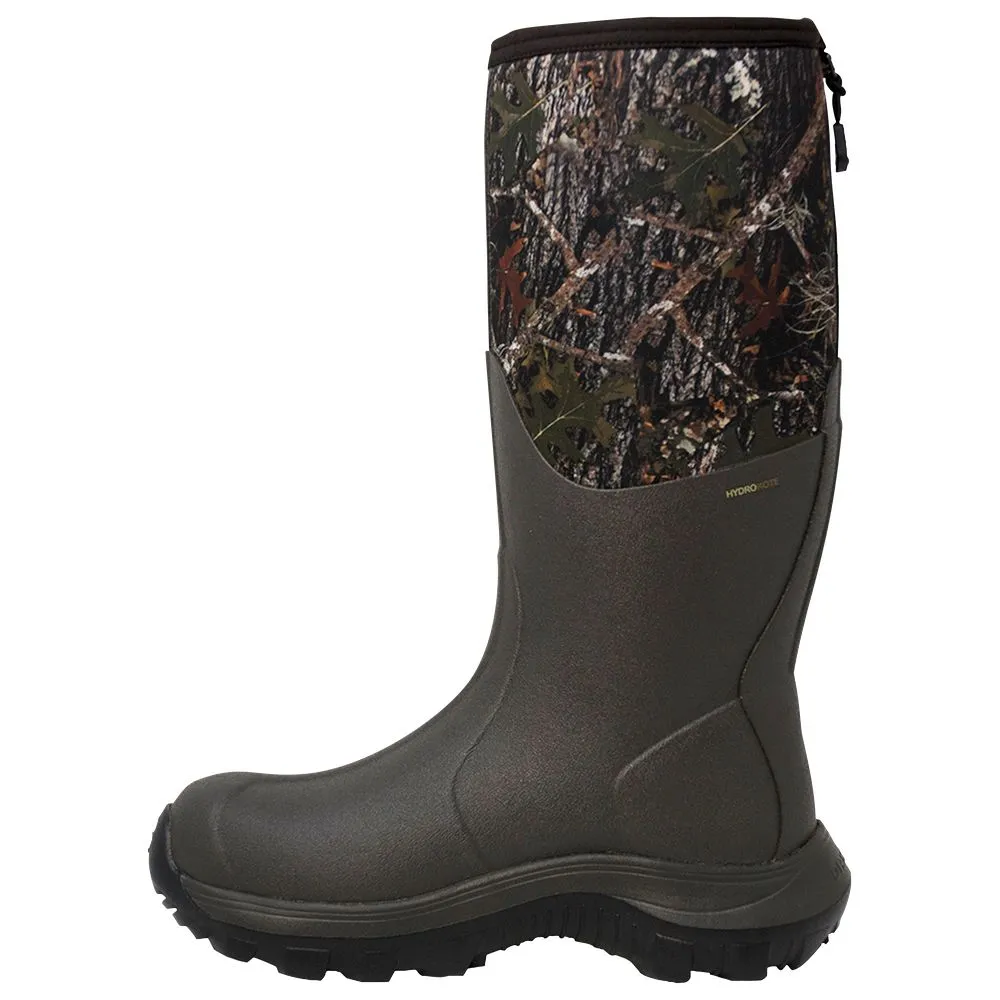 Dryshod  EVH-MH-CM-010 Evalusion Hunt Rubber Boots for Men - Camo/Bark - 10M