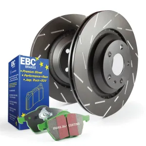 EBC Brakes S2KF1112 S2 Kits Greenstuff 2000 and USR Rotors