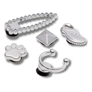 Elevated Silver Sport 5 Jibbitz Pack