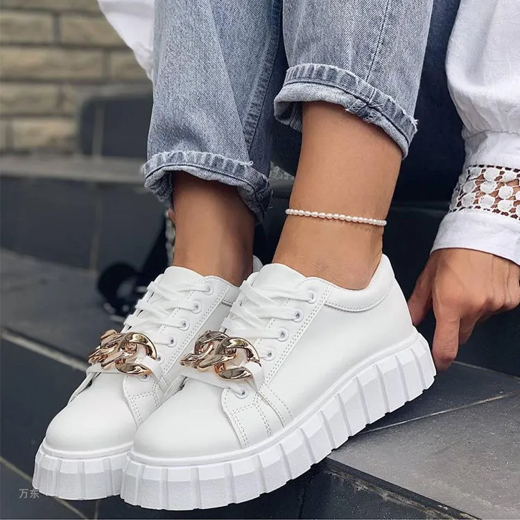 elveswallet Low-top Thick Bottom Muffin Sneakers