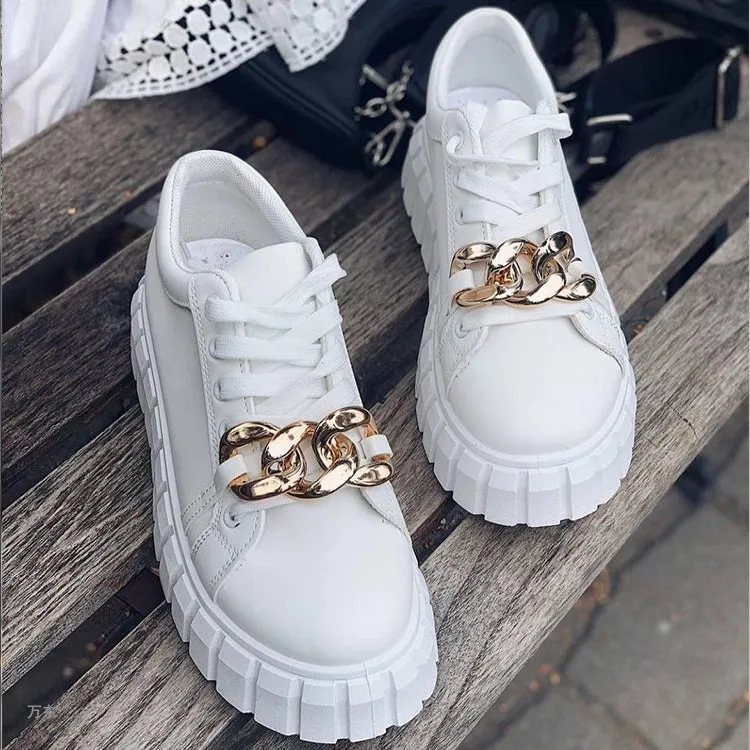 elveswallet Low-top Thick Bottom Muffin Sneakers