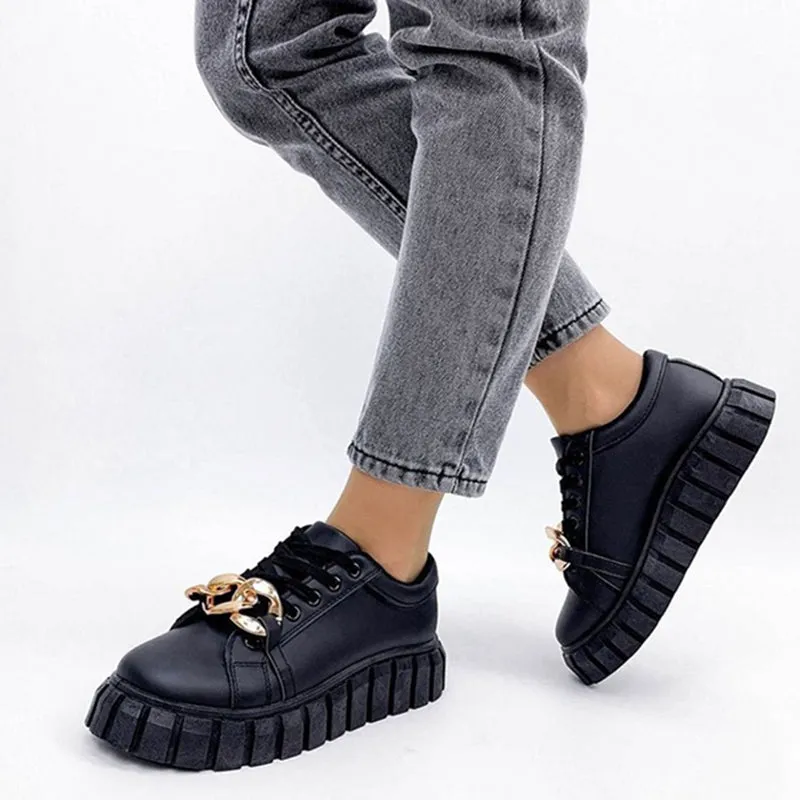 elveswallet Low-top Thick Bottom Muffin Sneakers