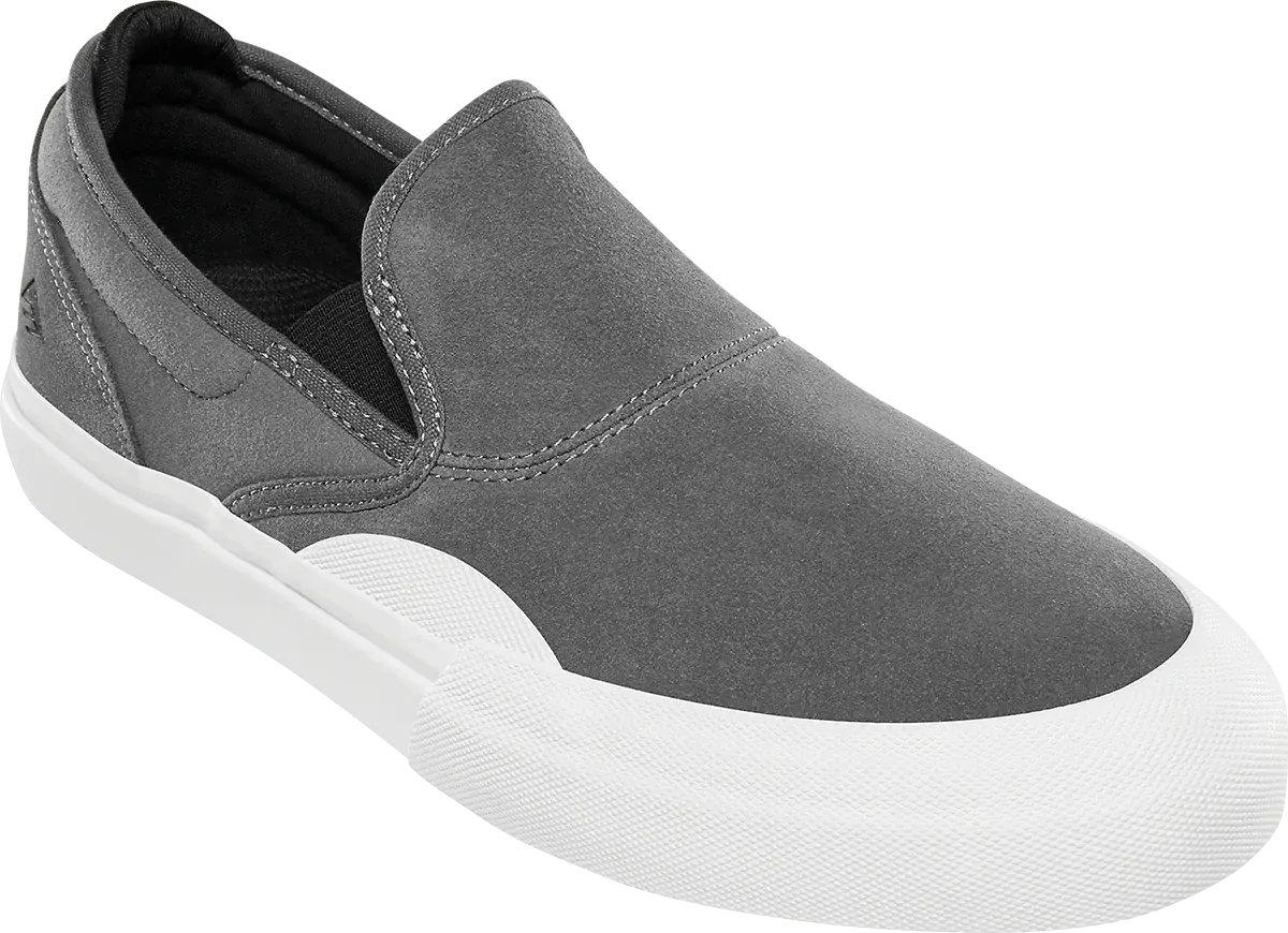 Emerica Shoes Wino G6 Slip-On - Gray/Black/White