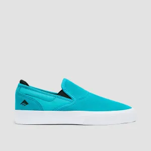 Emerica Wino G6 Slip On Shoes Aqua - Kids