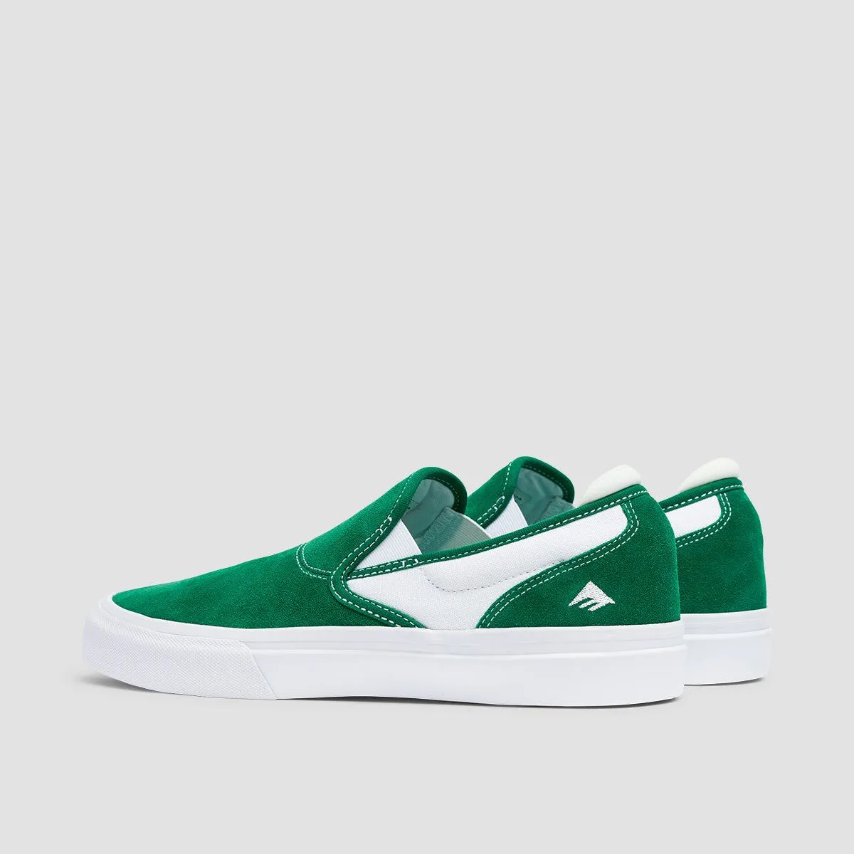 Emerica Wino G6 Slip On Shoes Green/White/Gum