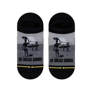 Endless Summer Movie Vintage No Show Socks