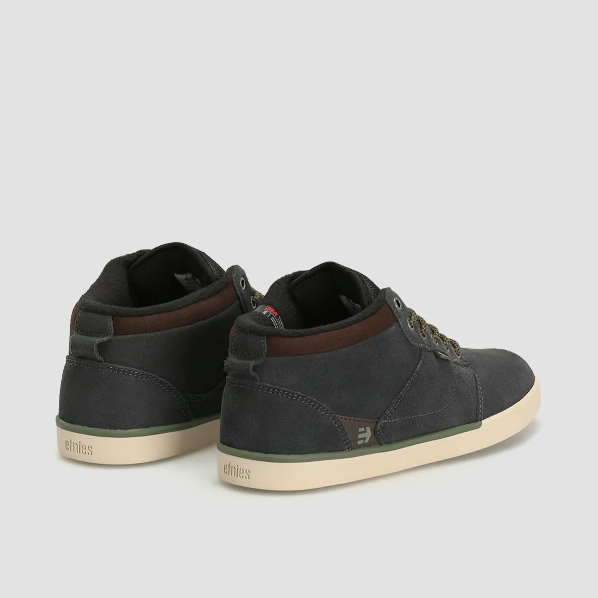 Etnies Jefferson MTW Mid Top Shoes - Grey/Brown