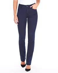 FDJ Olivia Straight Leg Petite Jean 4371250-PLT Pleasant