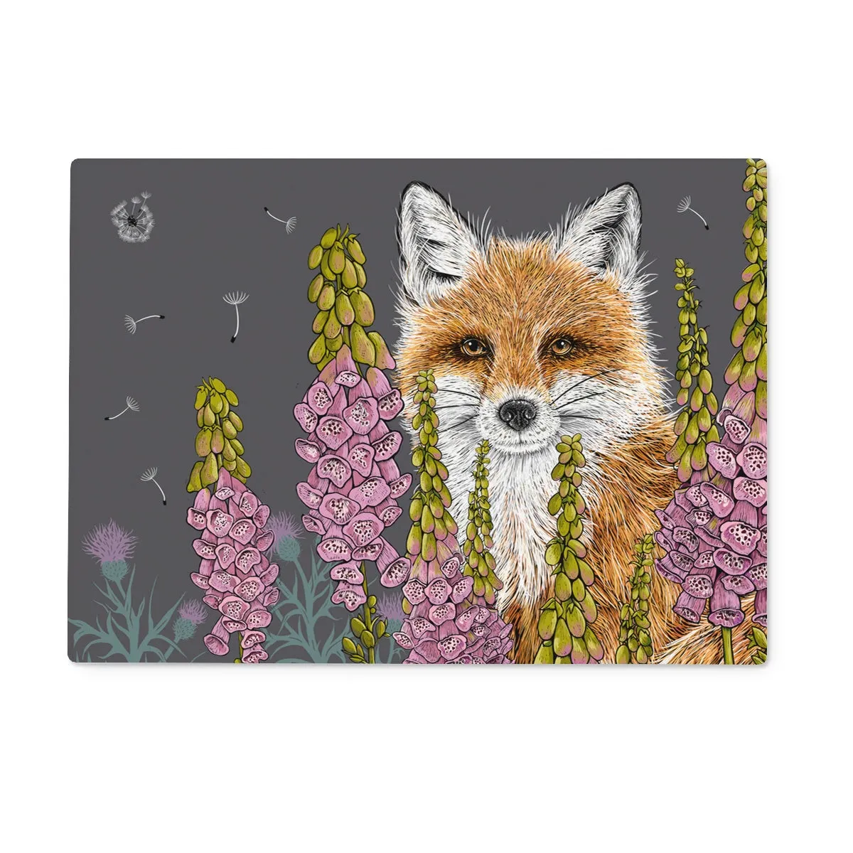 Fox Glass Chopping Board