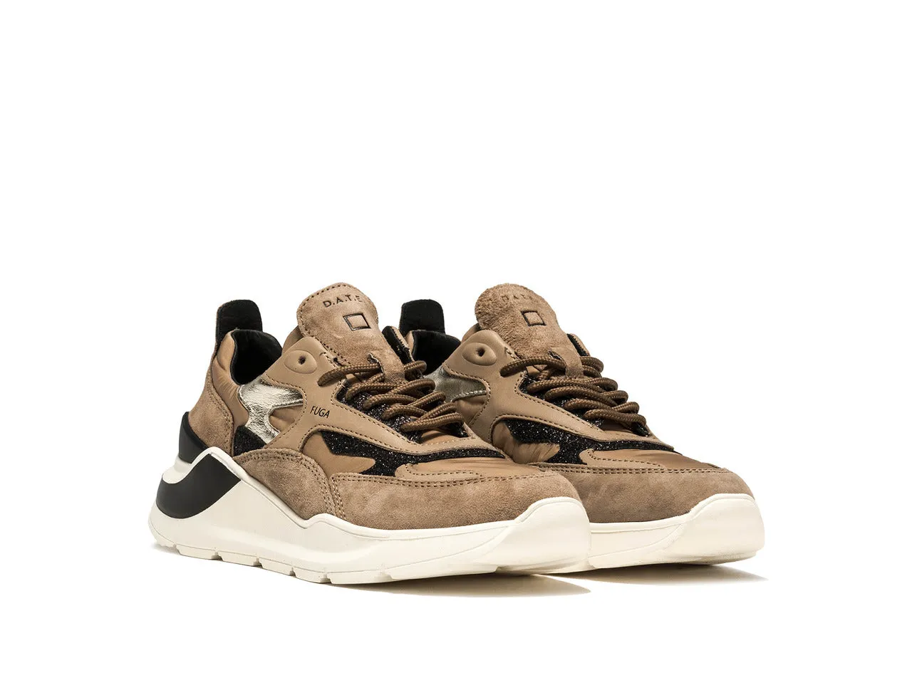 Fuga Nylon Sneakers - Taupe