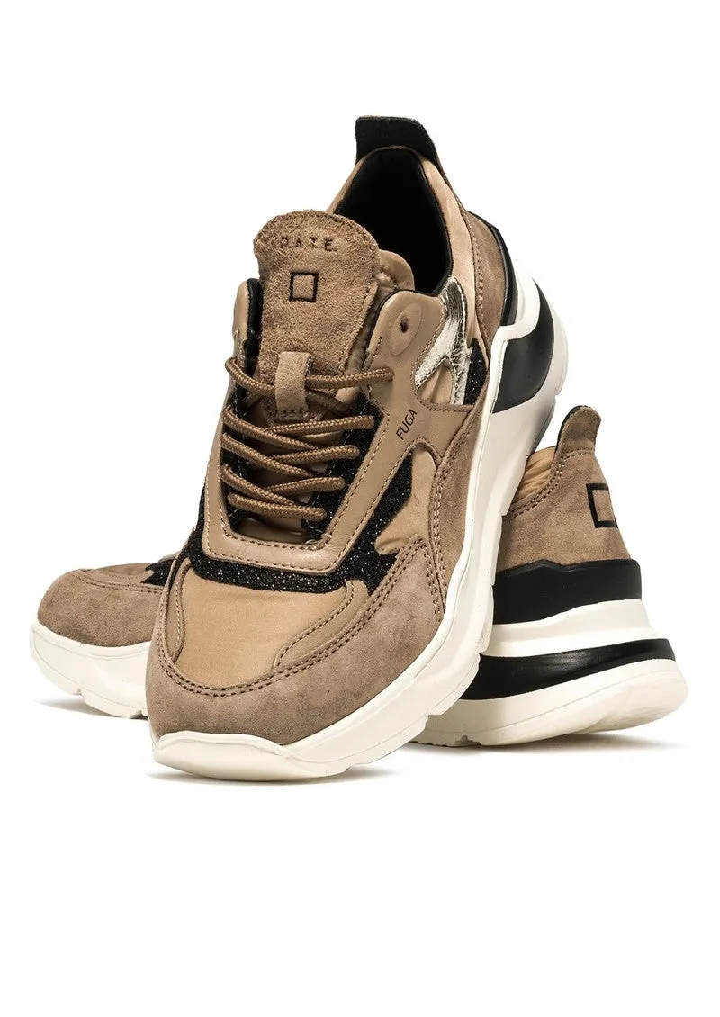 Fuga Nylon Sneakers - Taupe