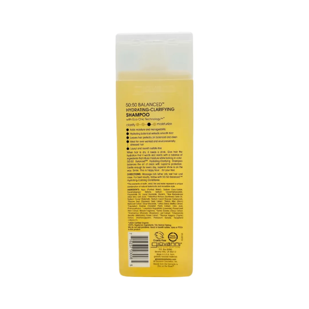 Giovanni Eco Chic 50:50 balanced clarifying Shampoo 250ml