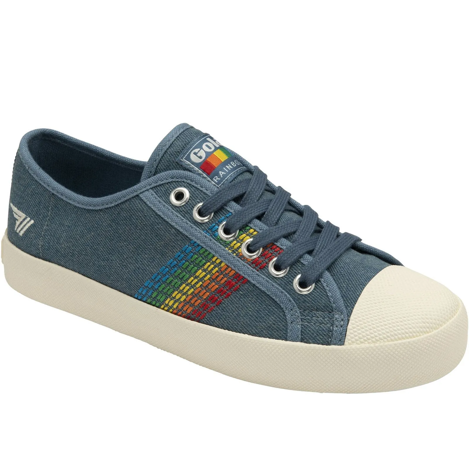 Gola Womens Coaster Rainbow Stitch Trainers