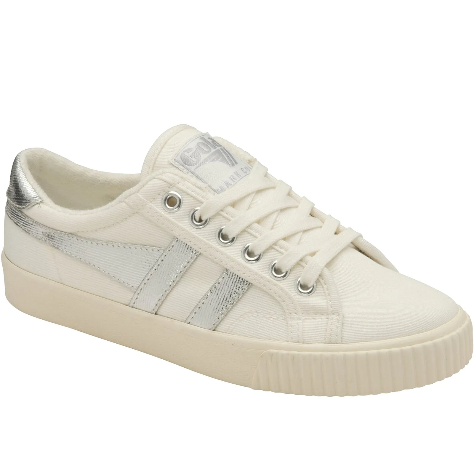 Gola Womens Tennis Mark Cox Canvas Trainers