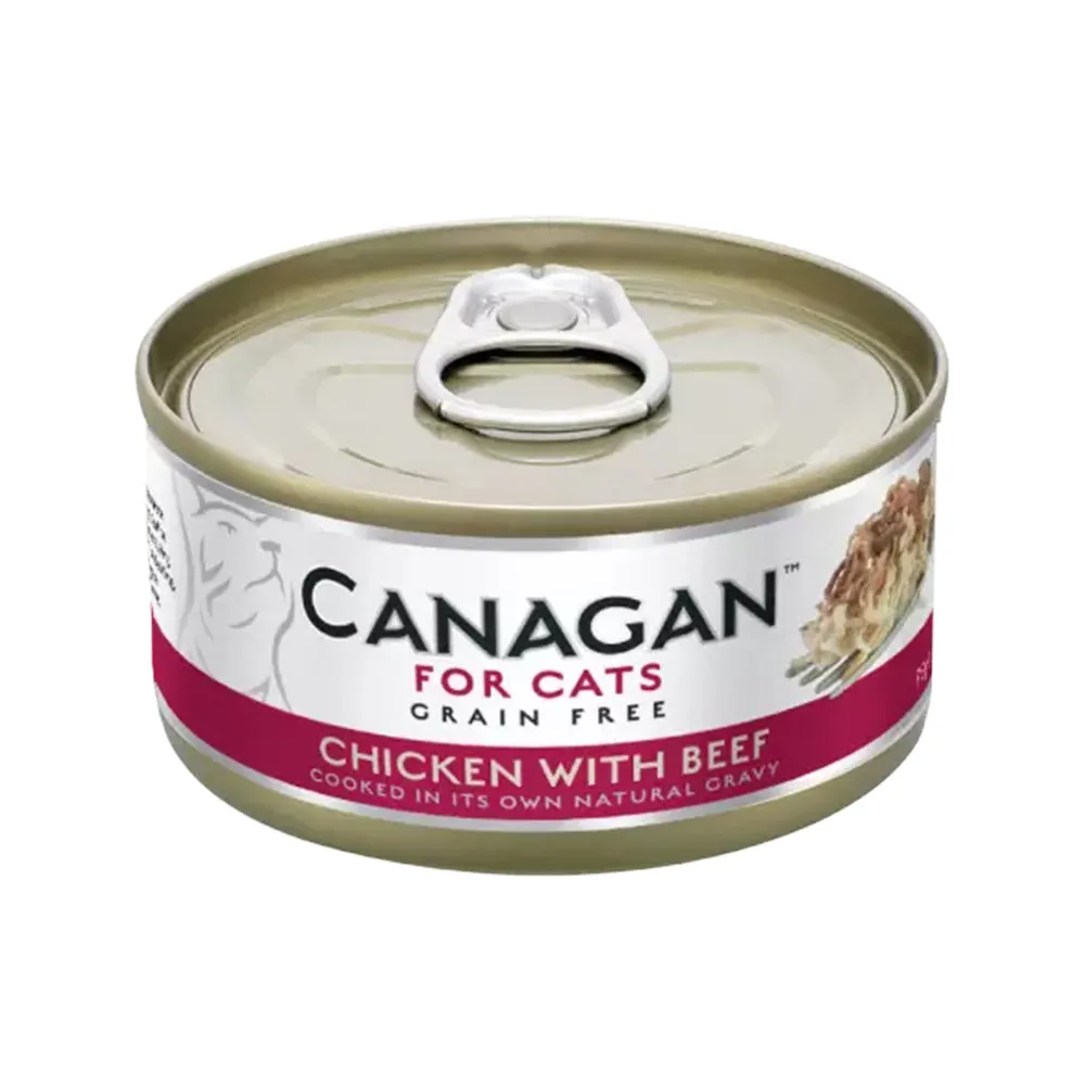 Grain Free Chicken With Beef Cat Can