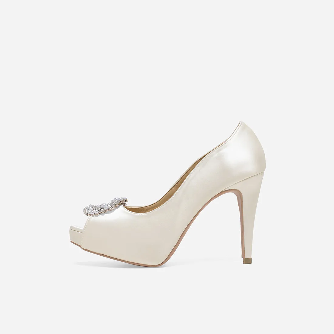 Heart Of Eternity Rose Wedding Heels