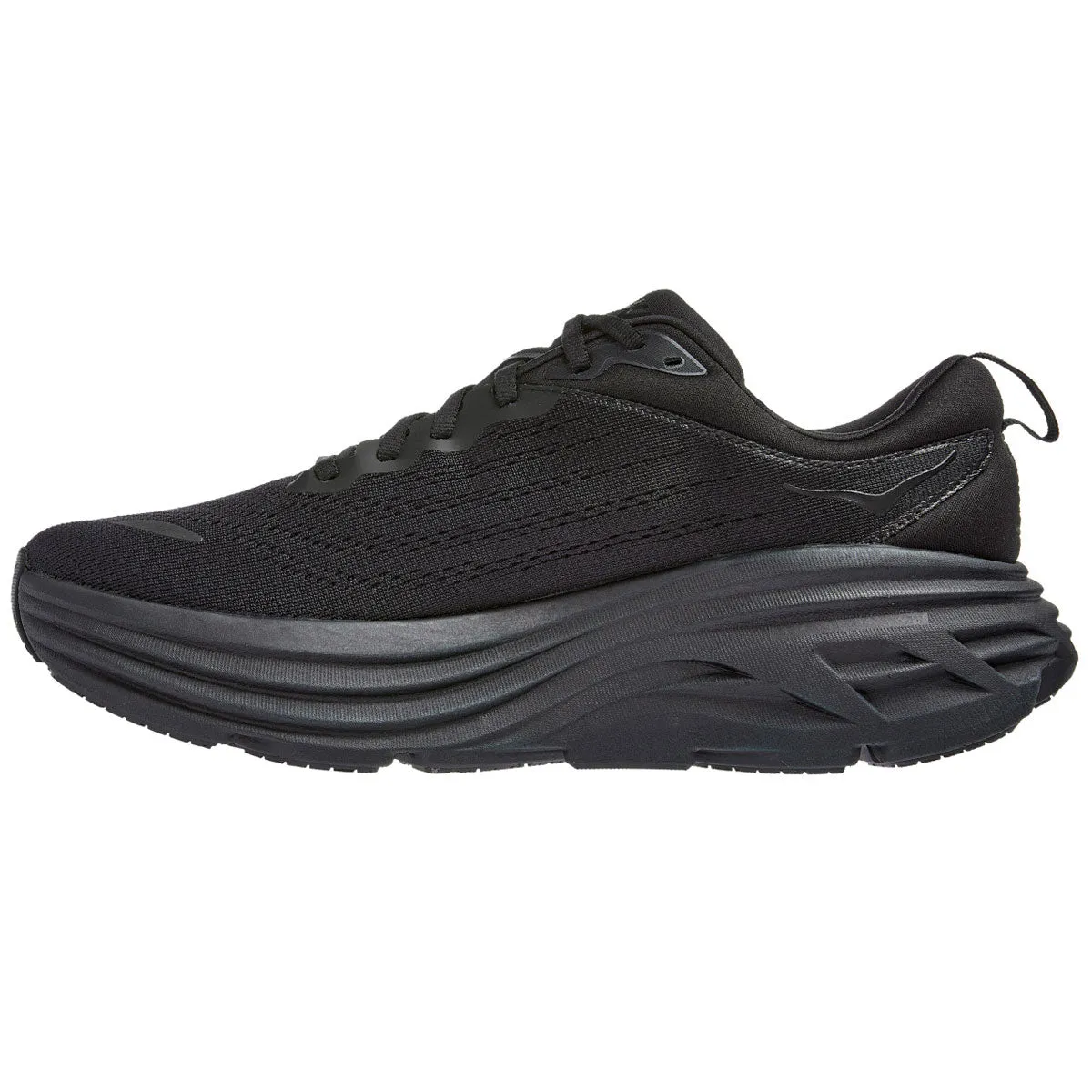 Hoka Bondi 8 Running Shoes - Mens - Black