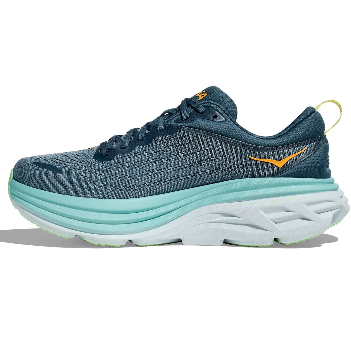 Hoka Bondi 8 Running Shoes - Mens - Real Teal/Shadow