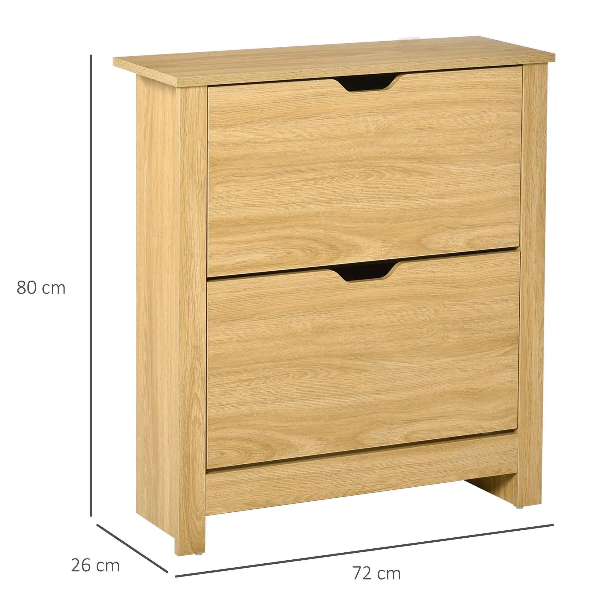 Homcom Narrow Shoe Cabinet