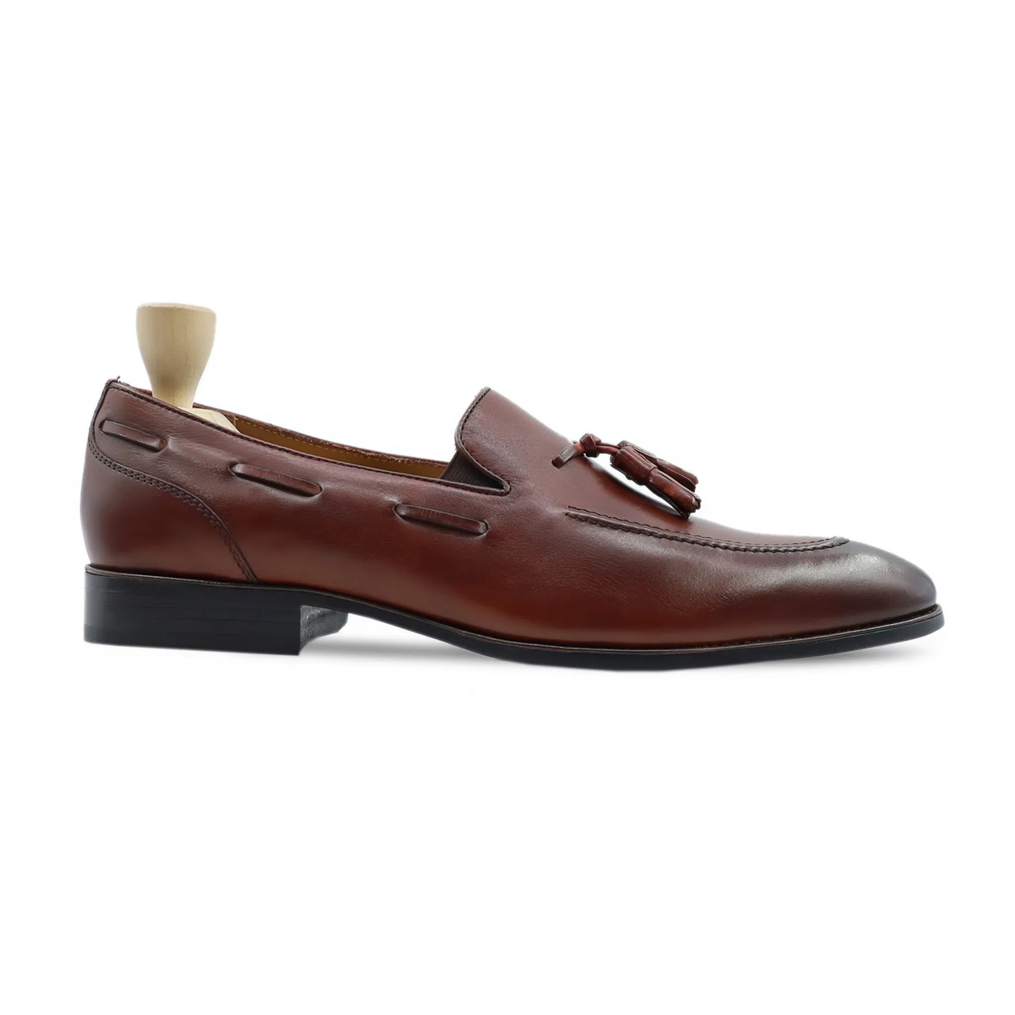 Horizon - Men's Burnished Oxblood Calf Leather Loafer