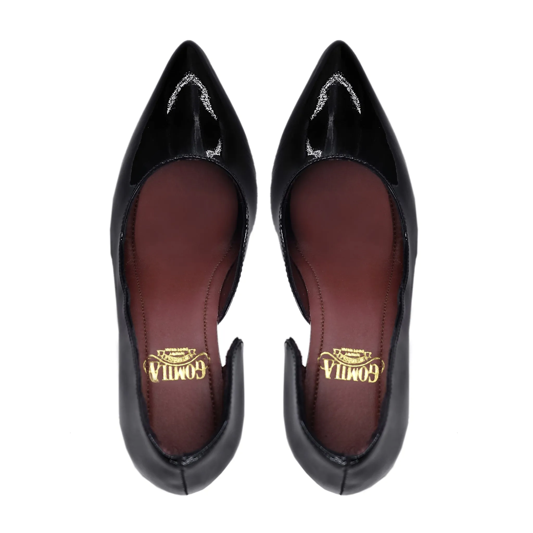 Hosea - Ladies Black Patent Leather Heels