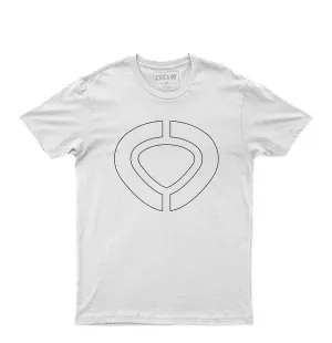 ICON TRACK T-Shirt - White/Black