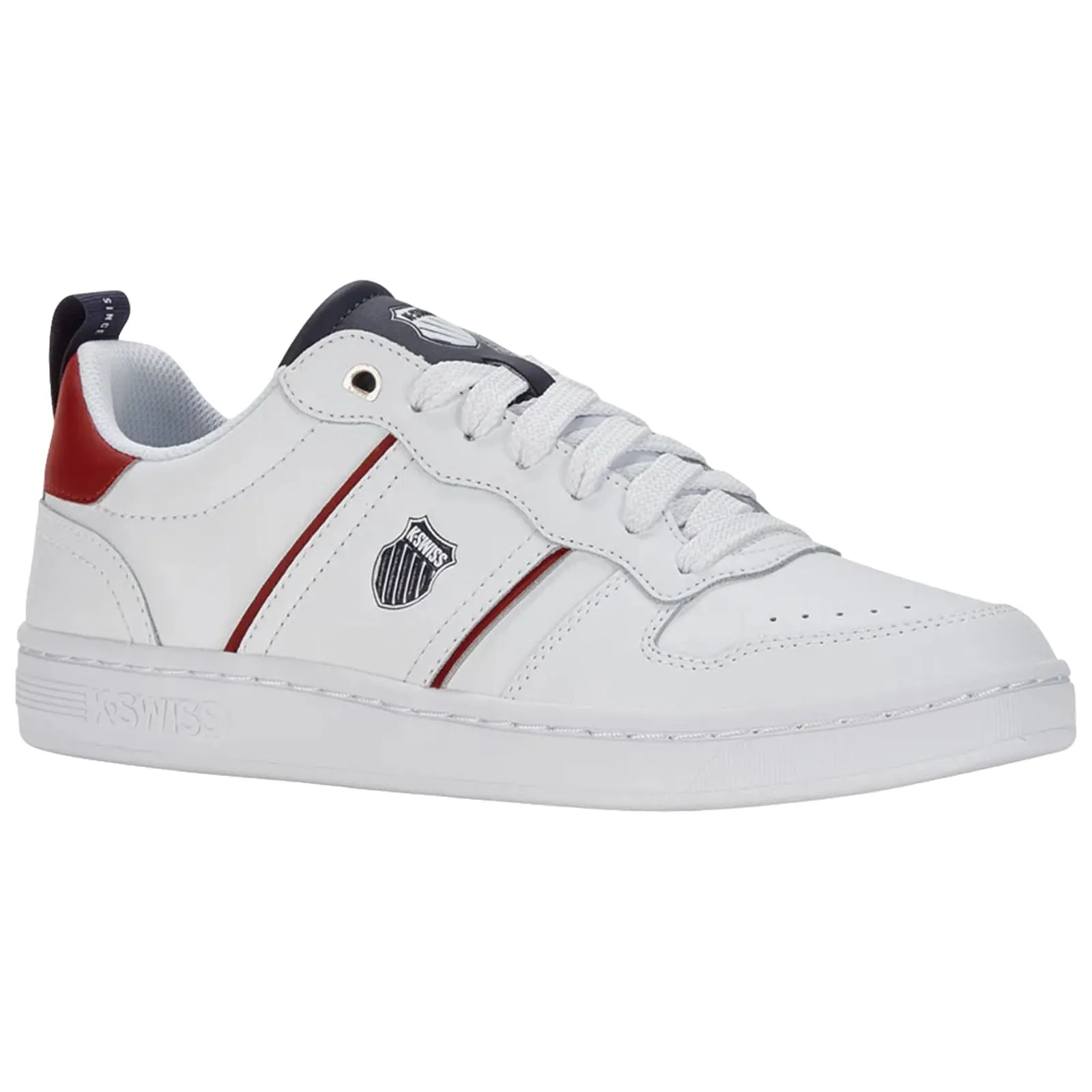 K-Swiss Mens Lozan Match Leather Trainers