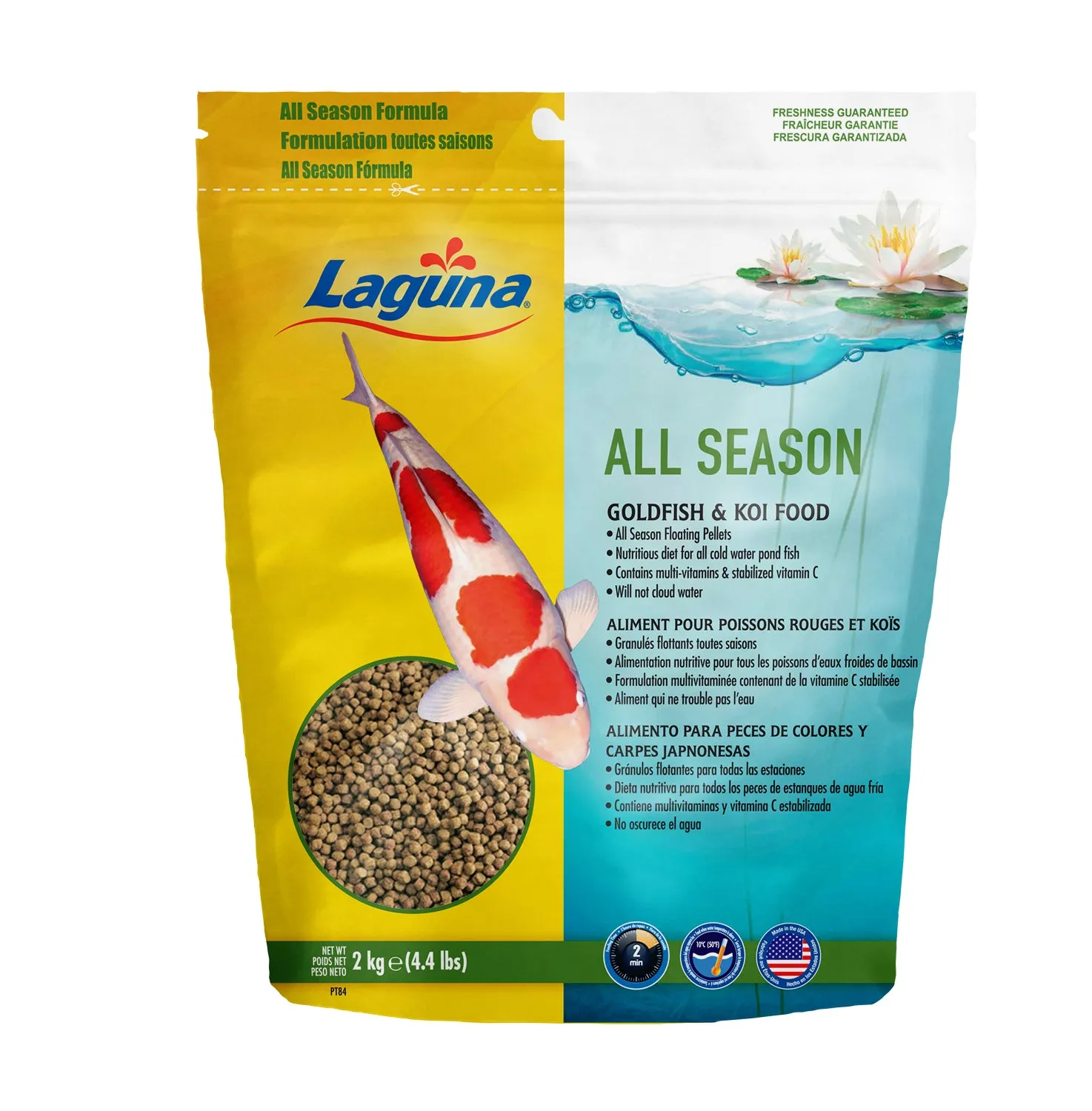 Laguna All Season Floating Goldfish & Koi Food