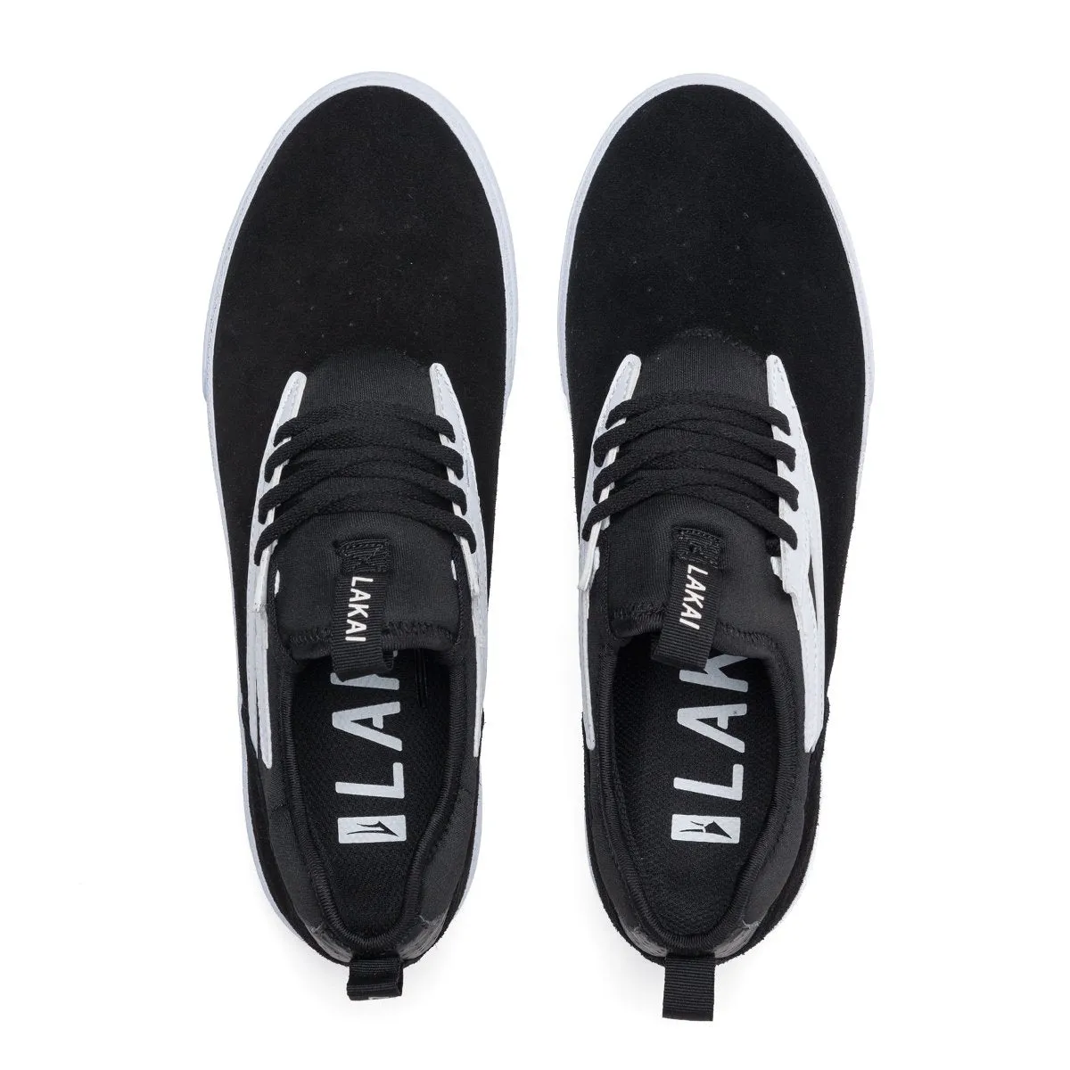 LAKAI DOVER BLACK SUEDE 8.5