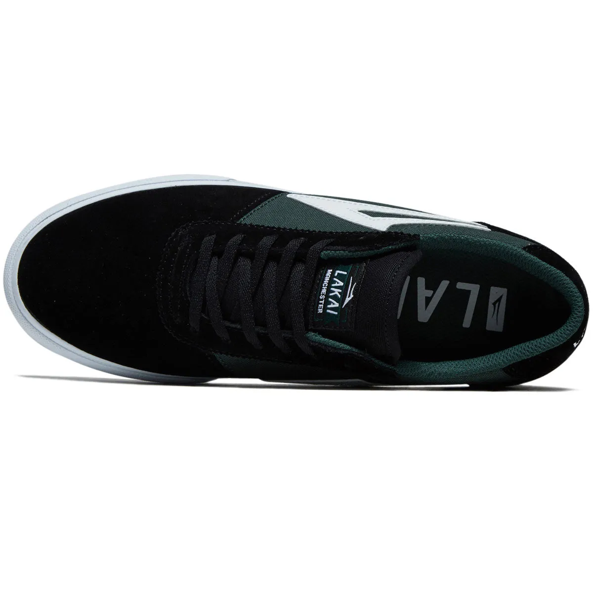 Lakai Manchester Shoes - Black/Pine Suede