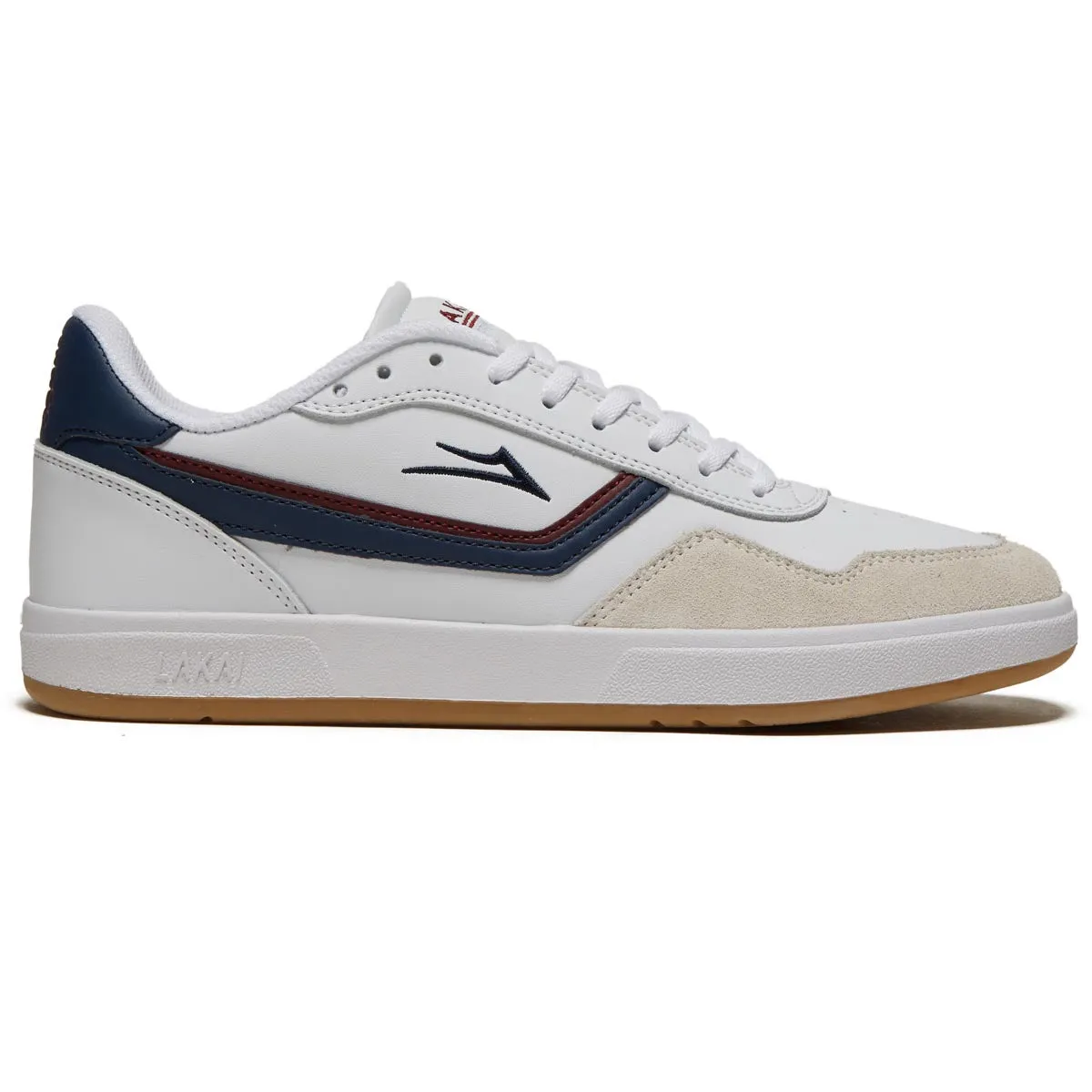 Lakai Terrace Shoes - White/Navy Suede