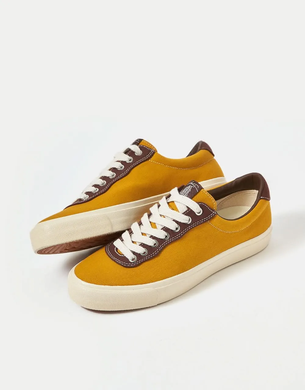 Last Resort AB x Julian Smith VM001 Lo Canvas Skate Shoes - Yellow/Brown