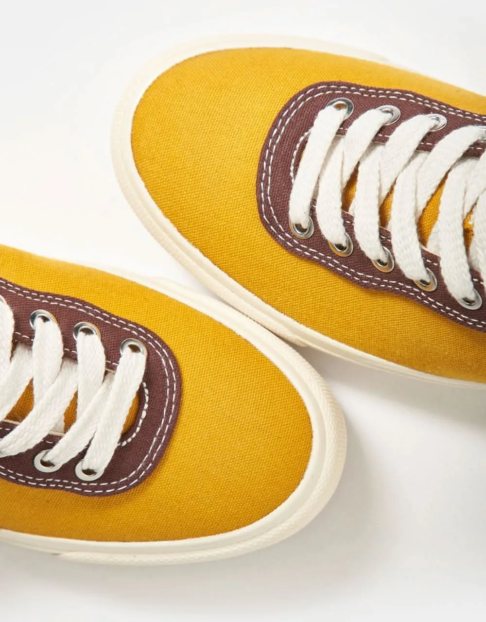 Last Resort AB x Julian Smith VM001 Lo Canvas Skate Shoes - Yellow/Brown