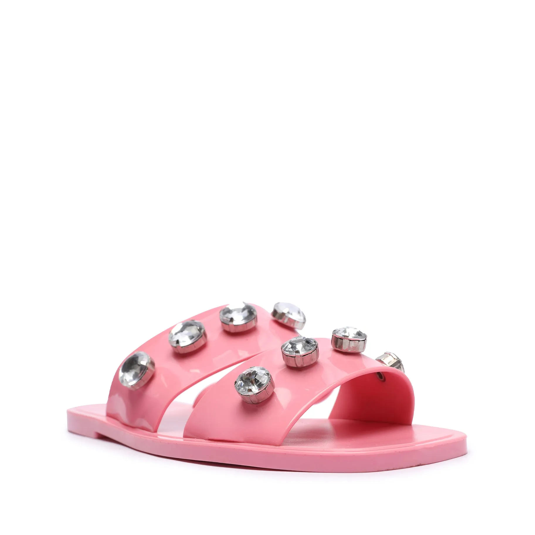 Lizzie Crystal PVC Sandal