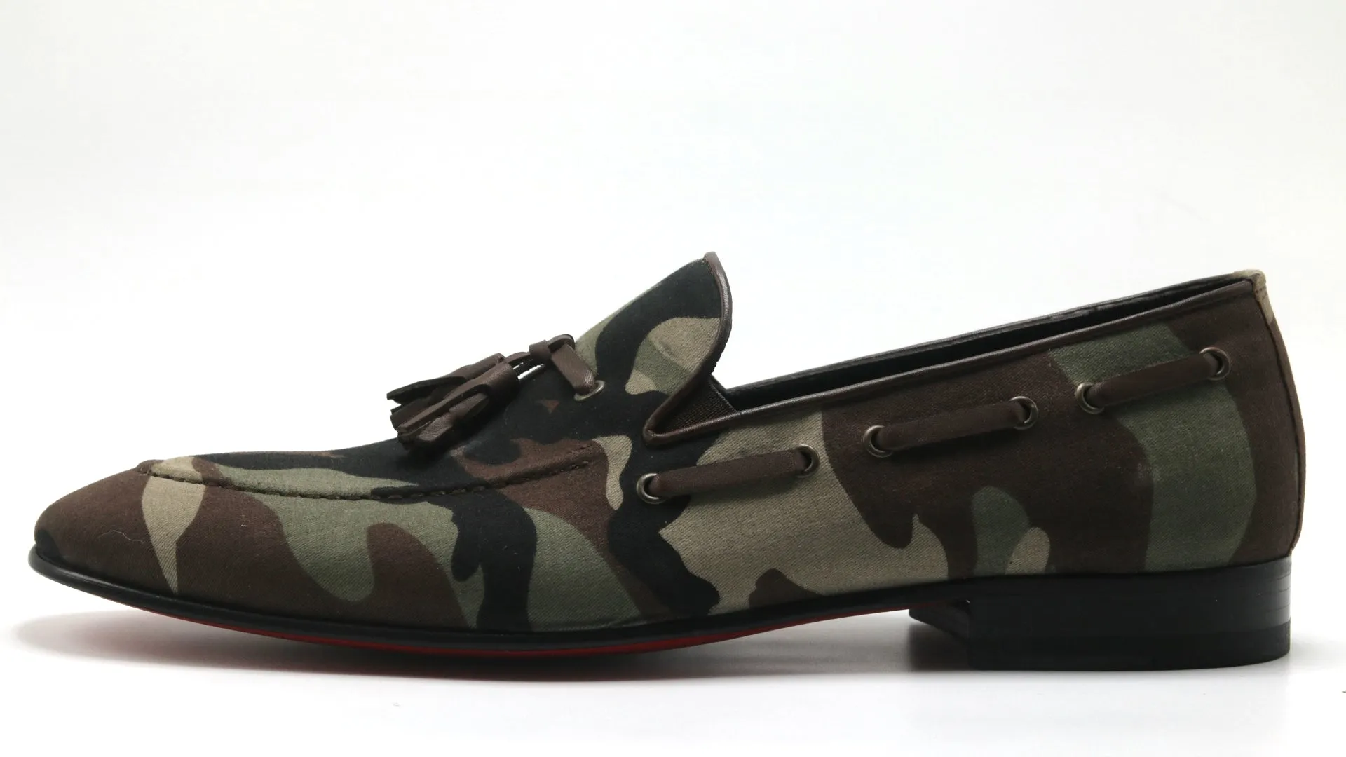 LUSSO CAMOUFLAGE LOAFERS