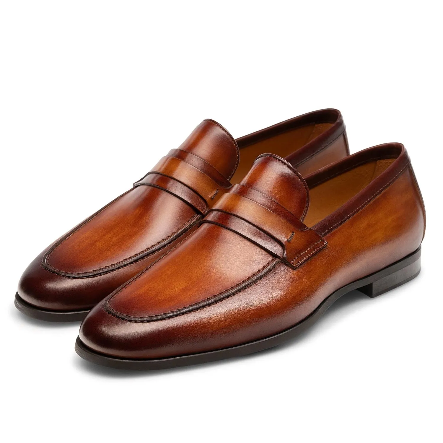 Magnanni Daniel Strap Loafer Cuero