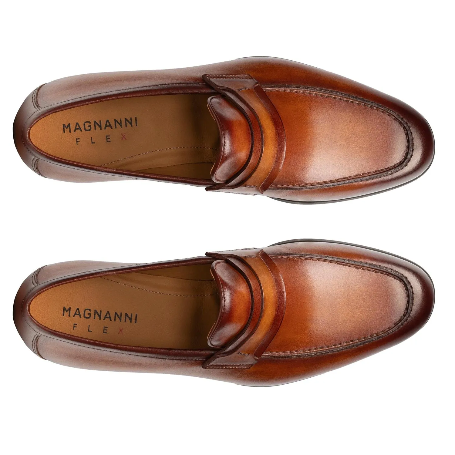 Magnanni Daniel Strap Loafer Cuero