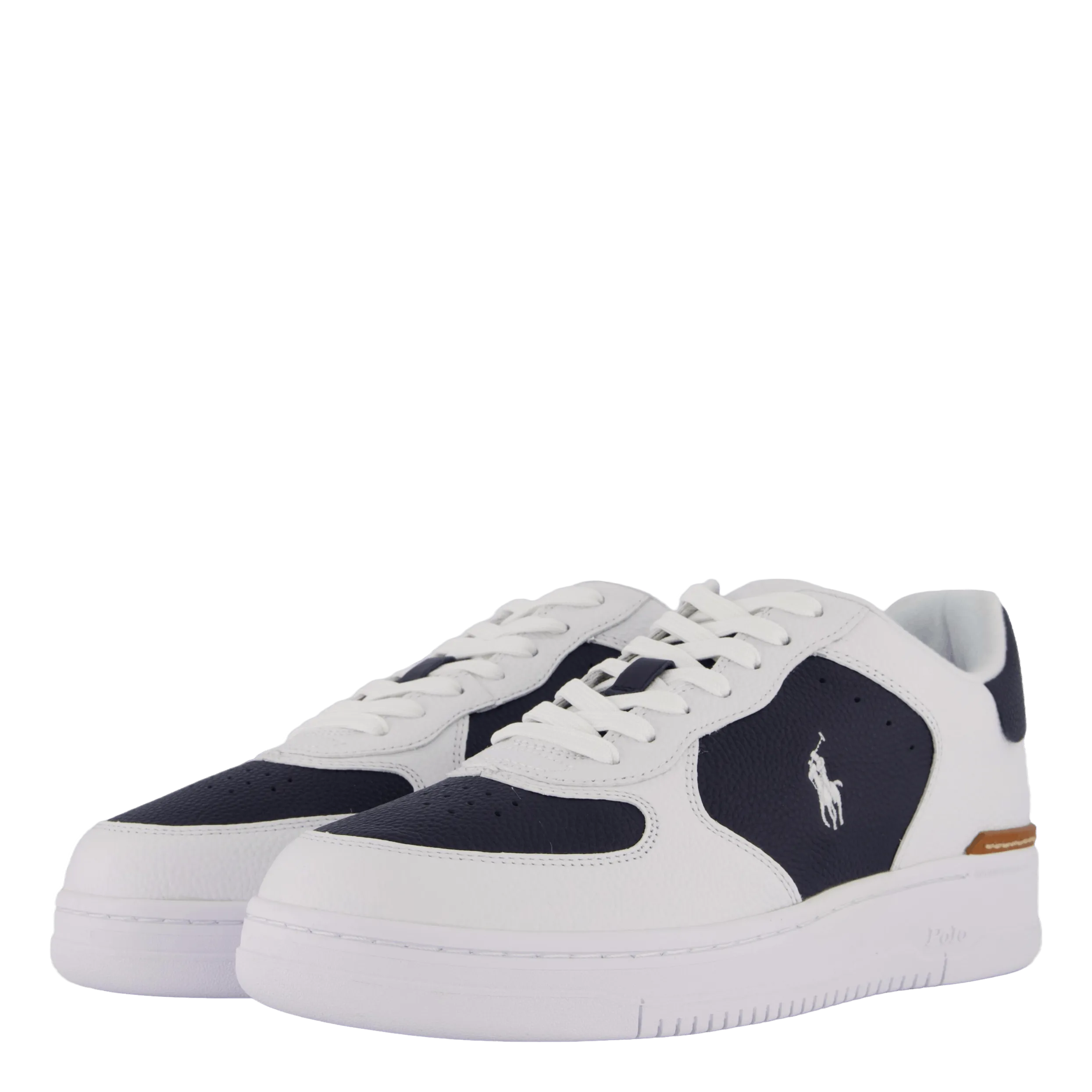 Masters Court Leather Sneaker White / Navy