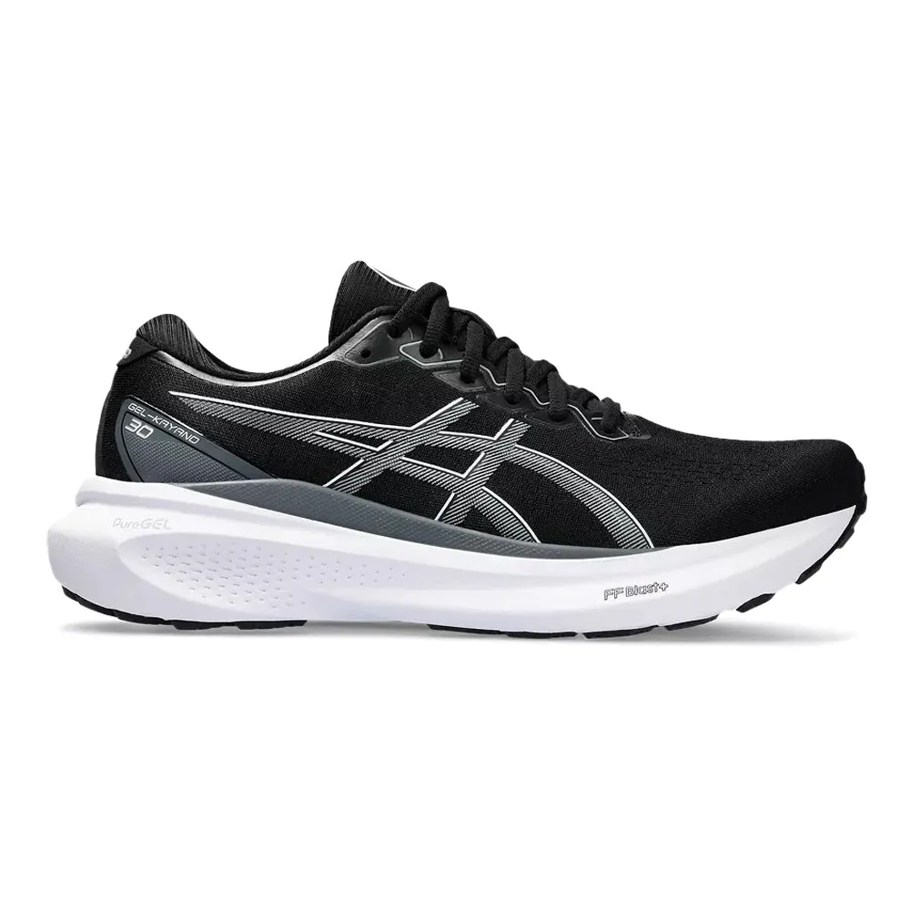 Men's Asics Gel-Kayano 30, Black/Sheet Rock, 8.5 2E Wide