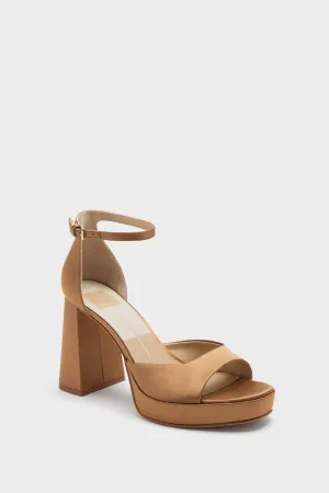 Mid Brown Pandro Heels