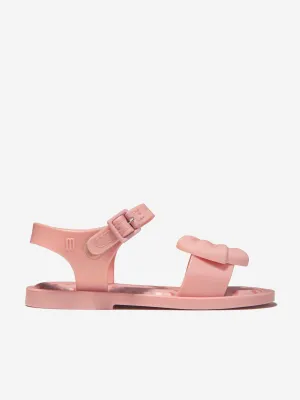 Mini Melissa Girls Mar Soft Bow Jelly Sandals