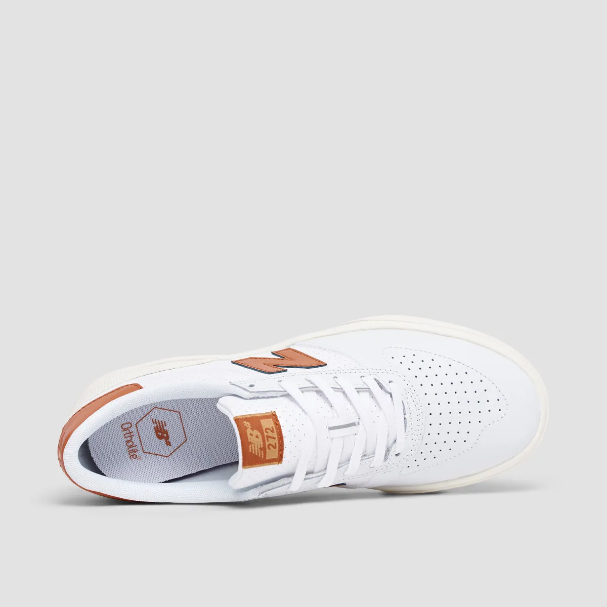 New Balance Numeric 272 Shoes - White/Copper