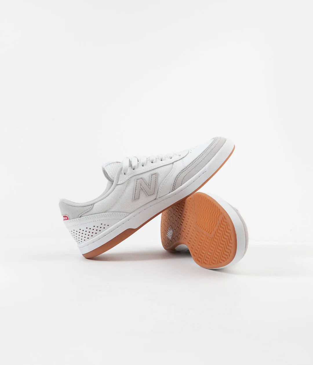 New Balance Numeric 440 Shoes - White / Red