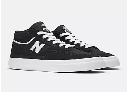 New Balance Shoes Numeric 417 Mid Villani Black White