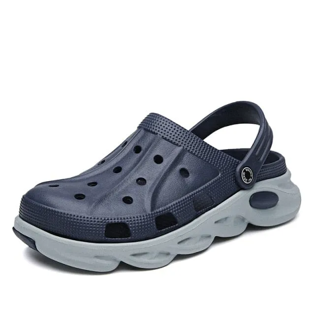 New Clogs Men Beach Hot Hole Summer Sandals