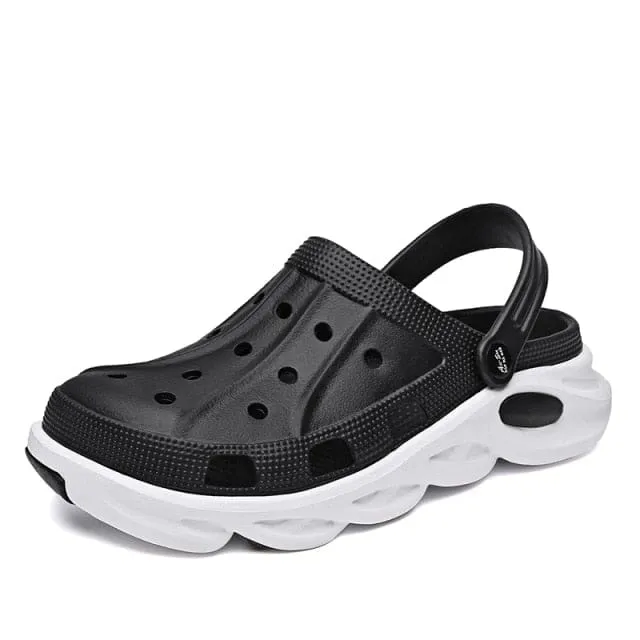 New Clogs Men Beach Hot Hole Summer Sandals