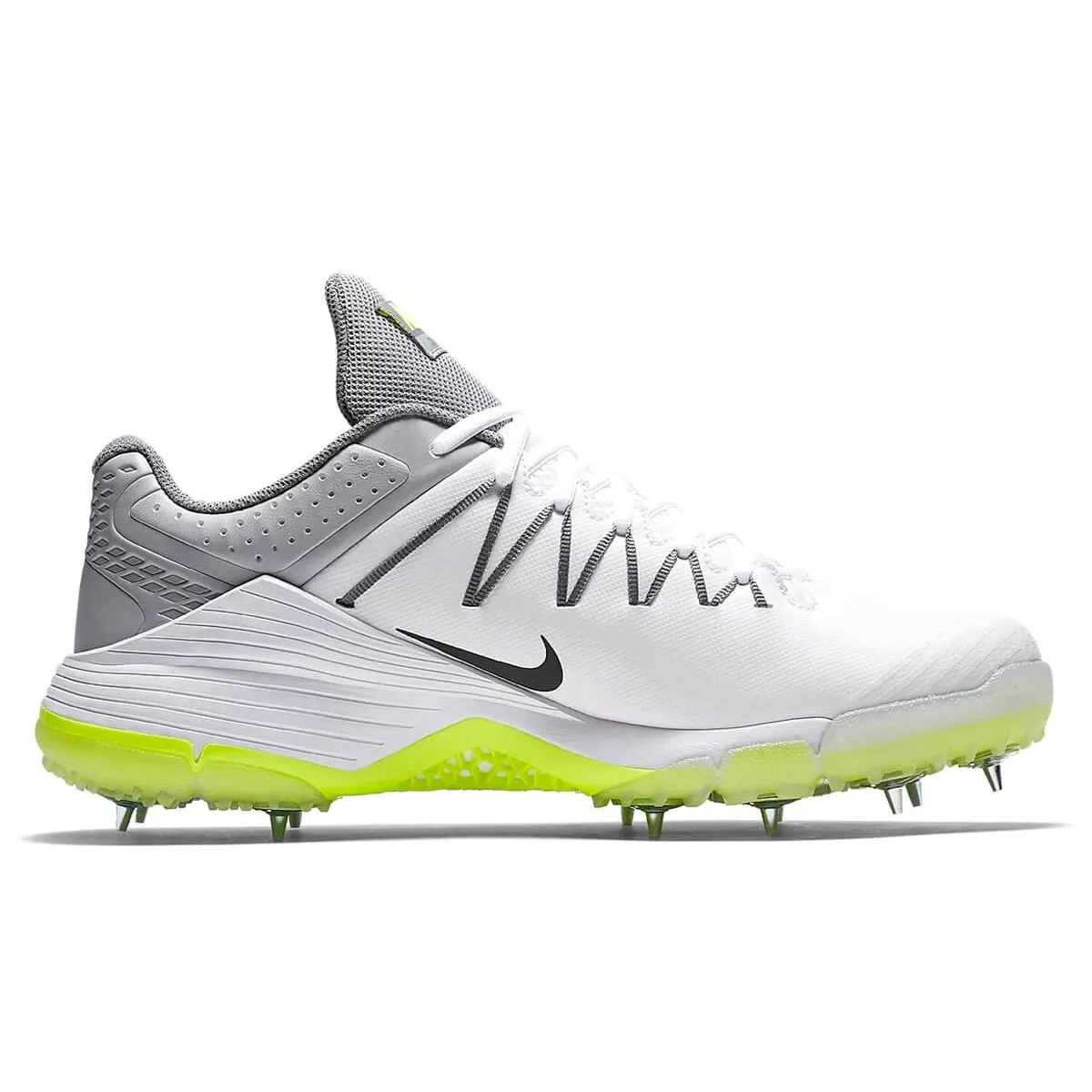 Nike Domain 2 Unisex White / Black - Wolf Grey Cricket Shoe Spikes