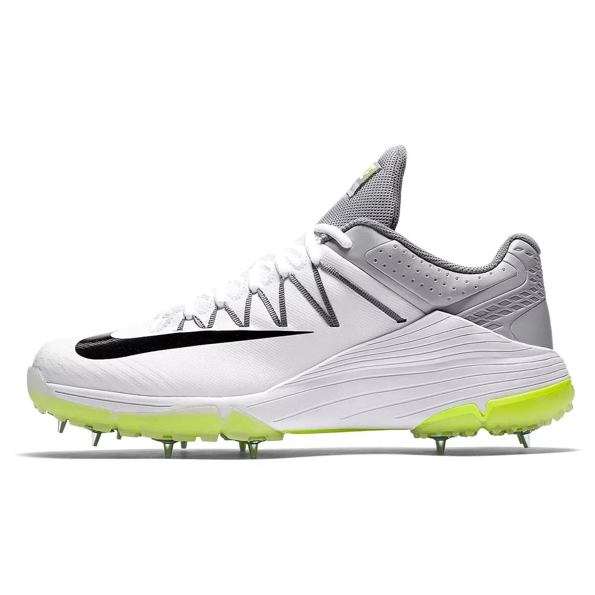 Nike Domain 2 Unisex White / Black - Wolf Grey Cricket Shoe Spikes