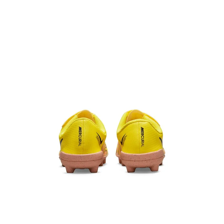 Nike Jr. Mercurial Vapor 15 Club MG-Yellow Strike/Sunset Glow