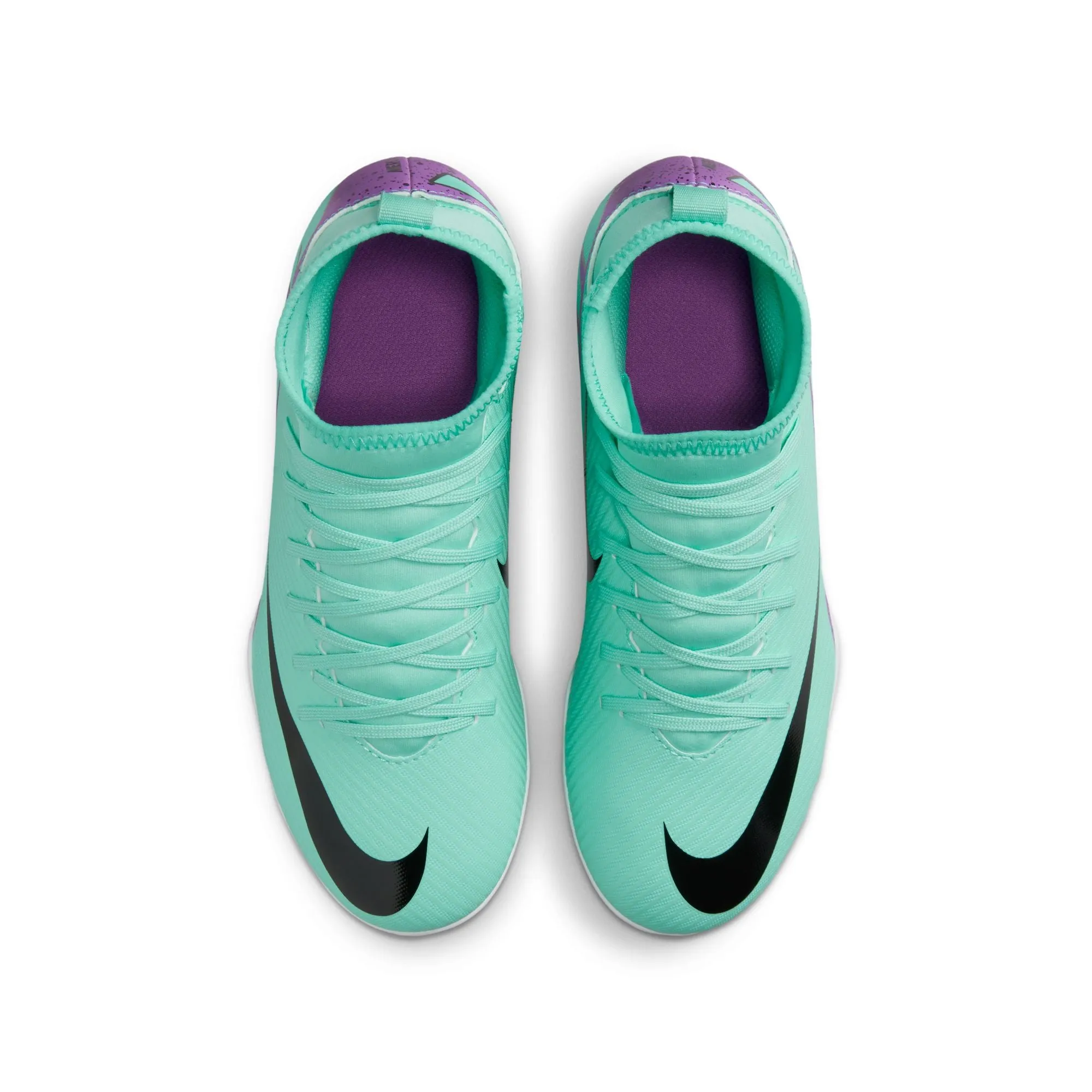 Nike Junior Mercurial Superfly 9 Club FG/MG Soccer Cleat - Hyper Turquoise/Fuchsia Dream/Black/White